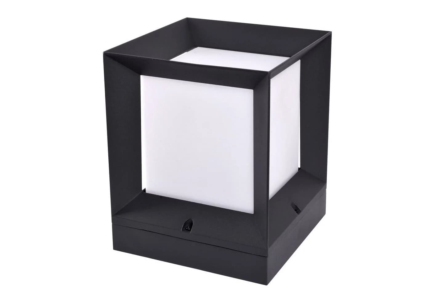 Maxkomfort Sockelleuchte PAX Standleuchte Aluminium Kunststoff E27 - Bild 1
