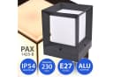 Maxkomfort Sockelleuchte PAX Standleuchte Aluminium Kunststoff E27 Bild 2