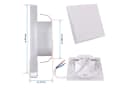 Maxkomfort LED Wandstrahler 6109 Warmweiß Aluminium Bild 4