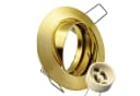 Maxkomfort Einbauleuchte 104S-TP rund & schwenkbar, GU10, Metall, gold Bild 5