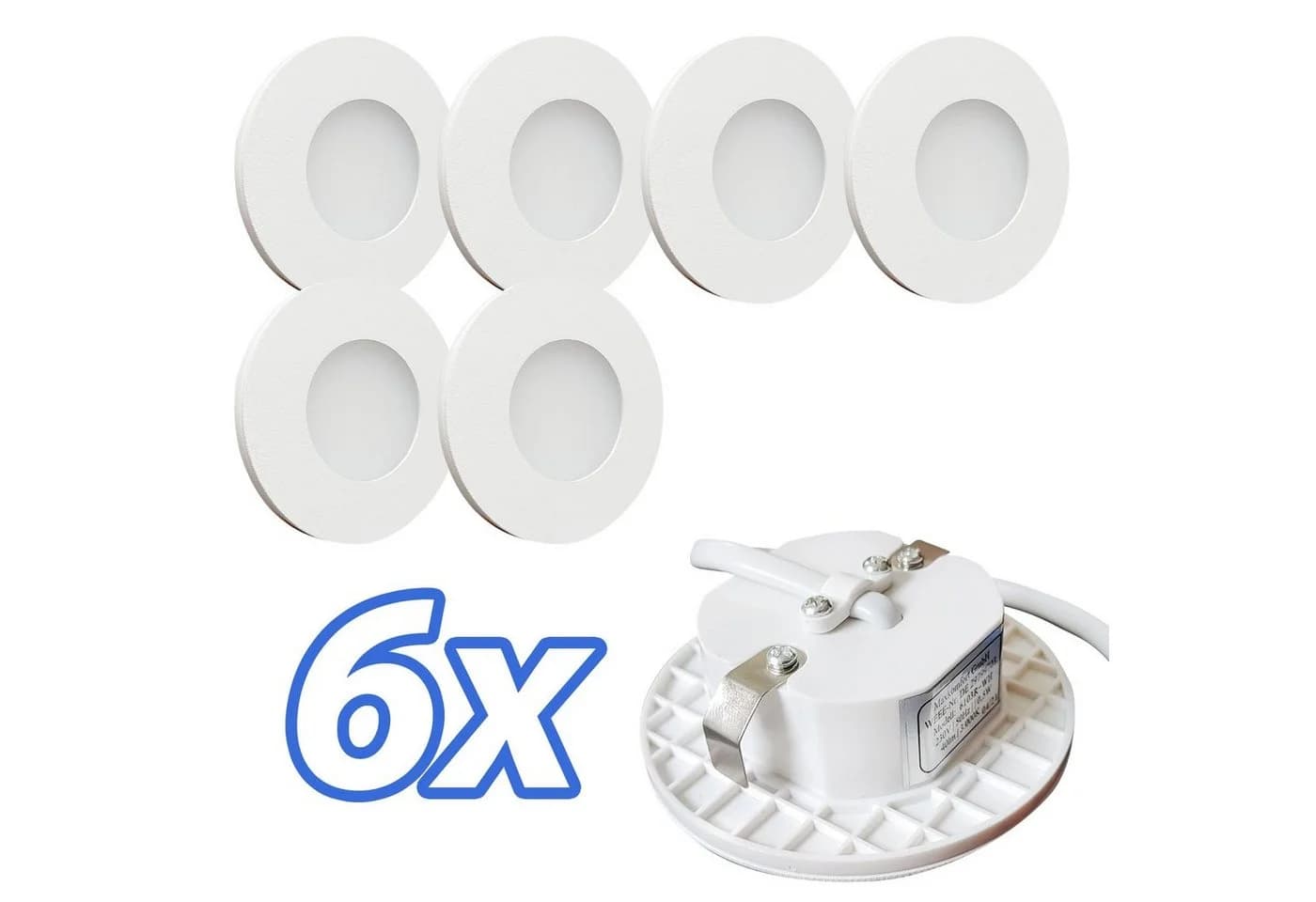 Maxkomfort LED Wandstrahler 6103 Warmweiß Treppenbeleuchtung - Bild 2