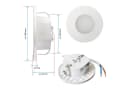 Maxkomfort LED Wandstrahler 6103 Warmweiß Treppenbeleuchtung Bild 4
