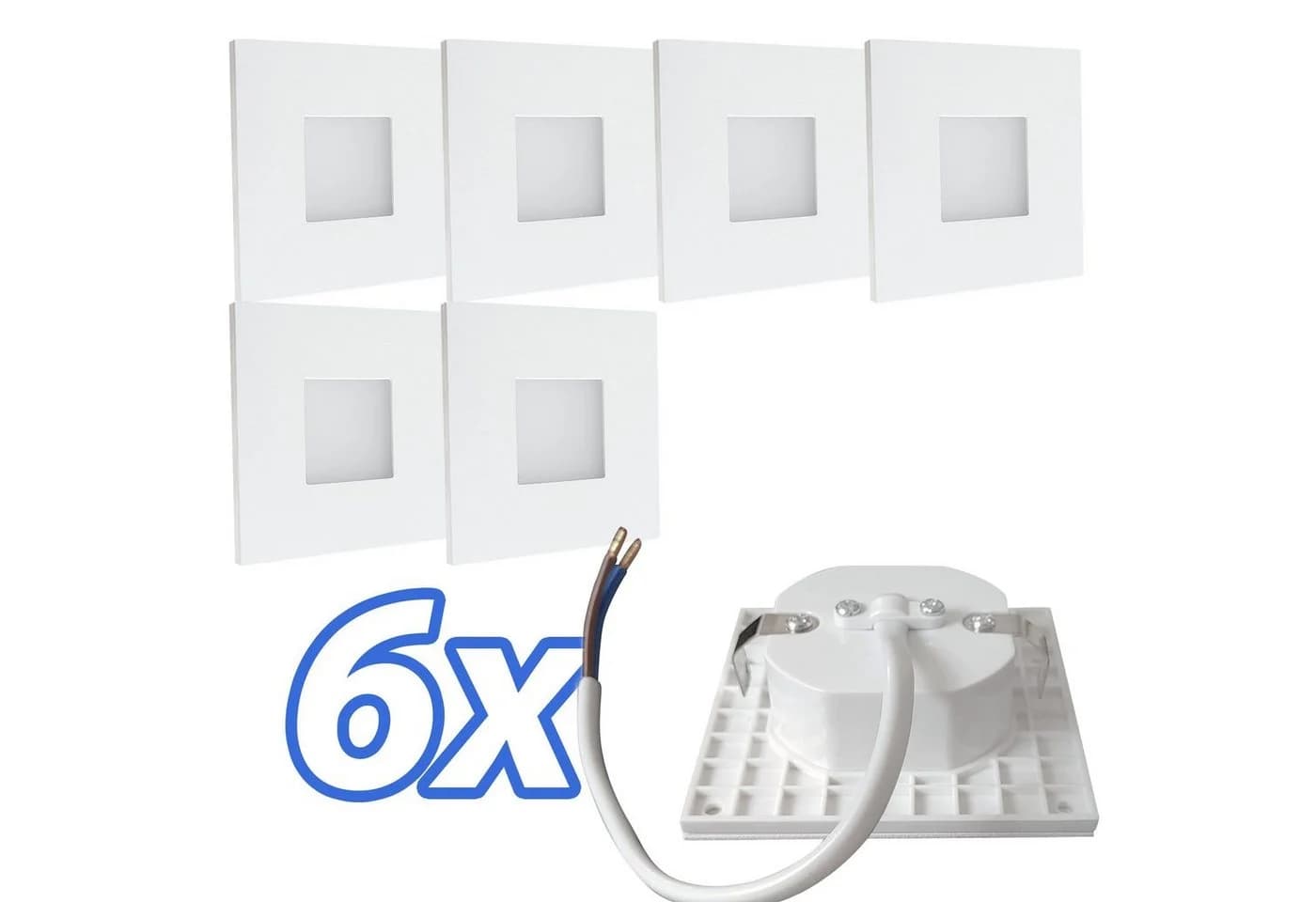 Maxkomfort LED Wandstrahler 6103 Warmweiß Treppenbeleuchtung - Bild 2