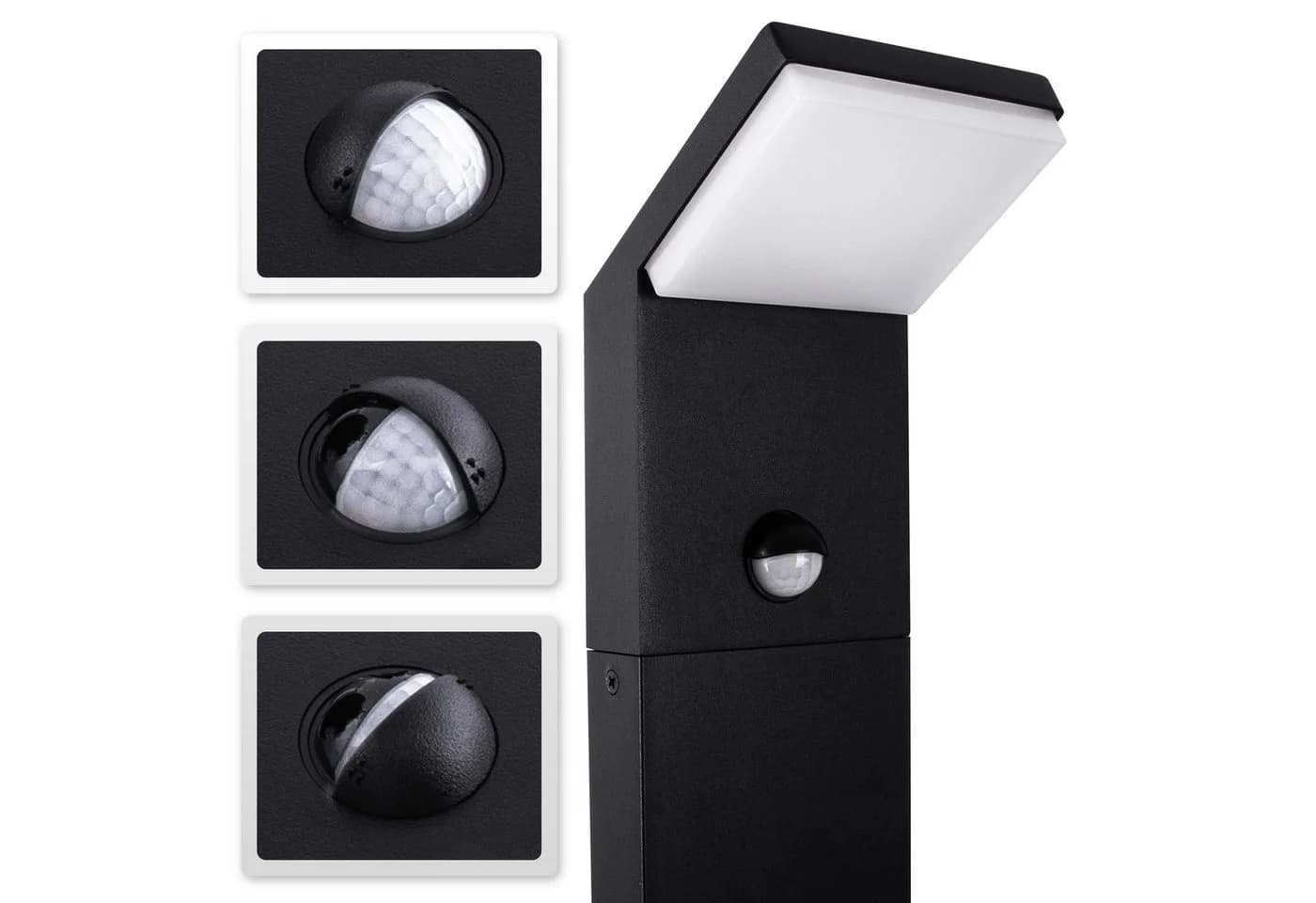 Maxkomfort Außen-Stehlampe 1505A-800 LED mit Bewegungsmelder Warmweiß - Bild 3
