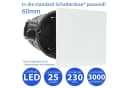 Maxkomfort LED Wandstrahler 6107 Warmweiß Treppenbeleuchtung Bild 4