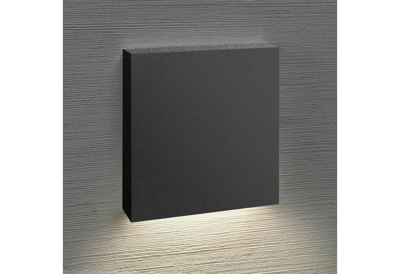 Maxkomfort LED Wandstrahler 6190S Schwarz/Weiß/Alu Warmweiß - Bild 2