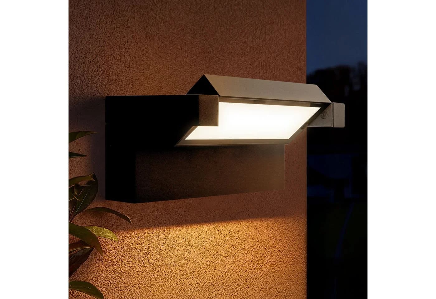 Maxkomfort Außen-Wandleuchte LED 3011 Schwarz Schwenkbar - Bild 5