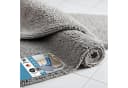 HELLSER Badematte DINA Chenille rutschfest grau Bild 2