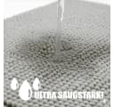 HELLSER Badematte DANA Grau Chenille rutschfest waschbar Bild 4