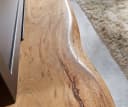 DELIFE Lowboard Live-Edge Akazie Natur 145 cm Bild 5