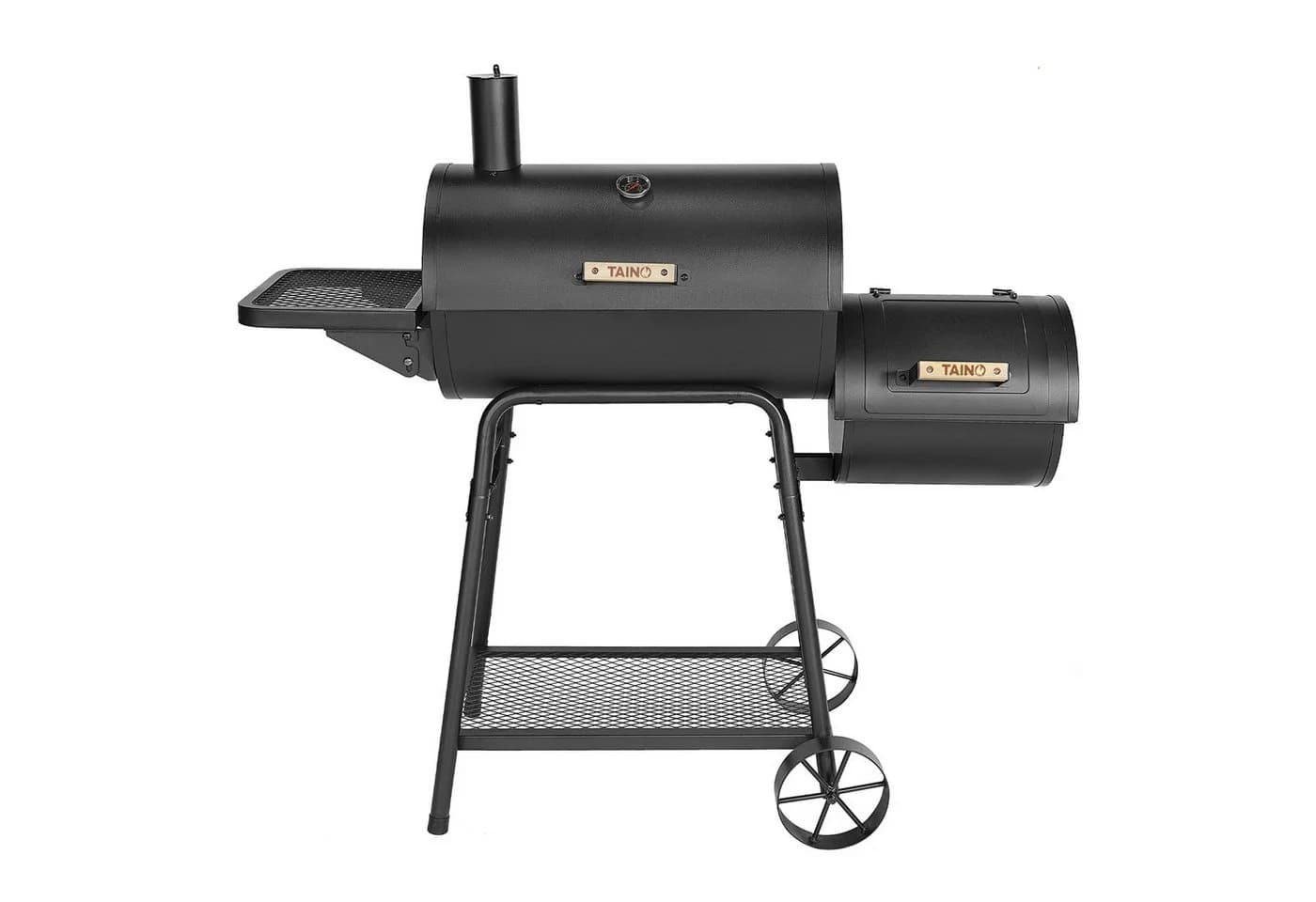 TAINO KAMAYO Smoker Schwarz Metall Grillofen - Bild 2