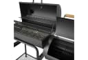 TAINO KAMAYO Smoker Schwarz Metall Grillofen Bild 4