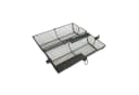 TAINO Grillrondell Grillkorb Rotisserie Schwarz Stahl Bild 1