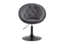 SVITA Chesterfield-Sessel HAVANNA Grau Retro-Design höhenverstellbar Bild 1