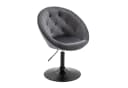 SVITA Chesterfield-Sessel HAVANNA Grau Retro-Design höhenverstellbar Bild 2