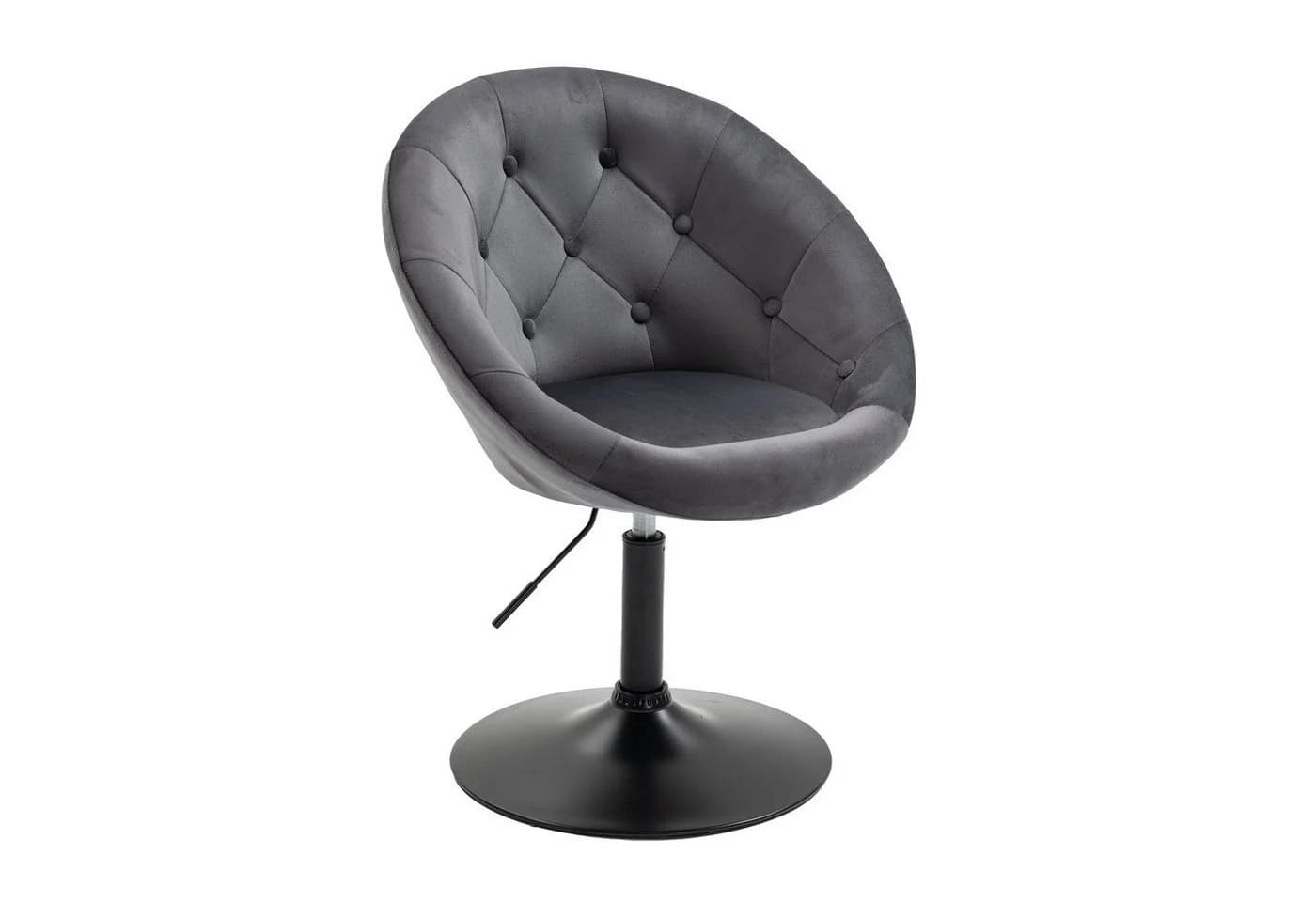 SVITA Chesterfield-Sessel HAVANNA Grau Retro-Design höhenverstellbar - Bild 2