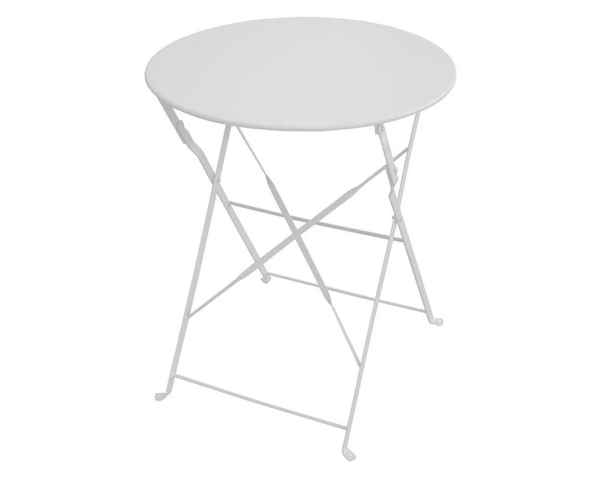 SVITA Bistro-Set BERLIN 3-tlg. Klappbar Weiß - Bild 3