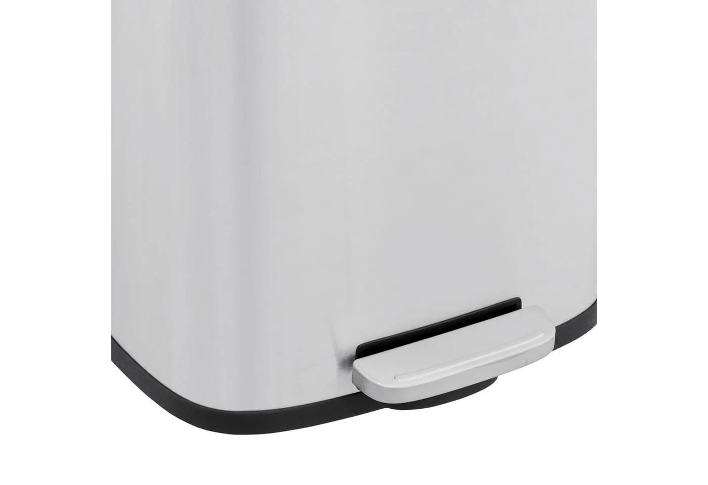 SVITA Mülleimer TQ 30L Edelstahl mit Fußtritt und Soft-Close - Bild 4