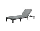 SVITA PEACH Gartenliege Polyrattan 5-fach verstellbar Bild 2