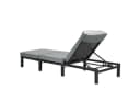SVITA PEACH Gartenliege Polyrattan 5-fach verstellbar Bild 3