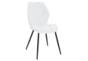 SVITA Esszimmerstuhl JAMIE 2er Set Weiß Stoffbezug Modern Bild 1