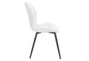 SVITA Esszimmerstuhl JAMIE 2er Set Weiß Stoffbezug Modern Bild 5