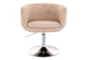 SVITA Cocktailsessel PANAMA Beige Höhenverstellbar Drehbar Bild 1