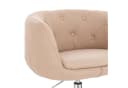 SVITA Cocktailsessel PANAMA Beige Höhenverstellbar Drehbar Bild 5