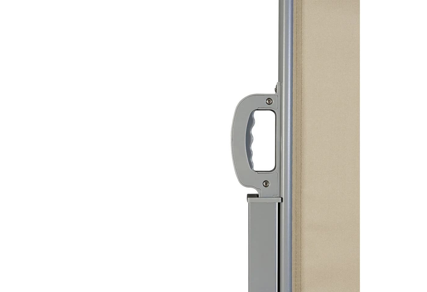 SVITA Seitenarmmarkise ausziehbar, freistehend, Sichtschutz, 300x180cm, Beige