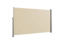 SVITA Seitenarmmarkise ausziehbar, freistehend, Sichtschutz, 300x180cm, Beige Bild 2
