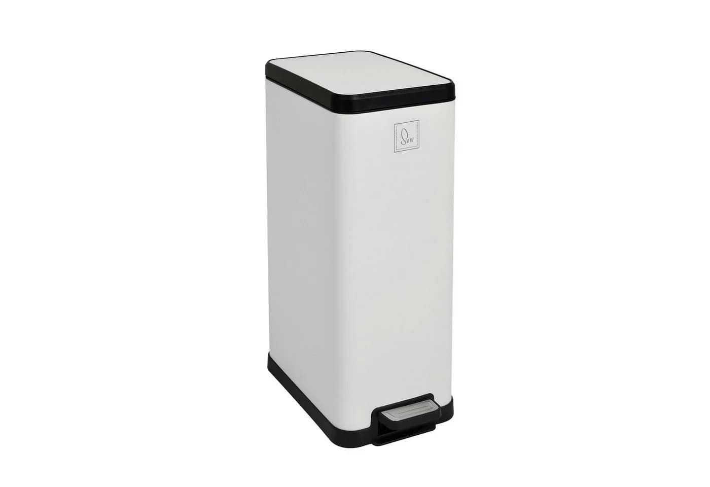 SVITA STM18 Tretmülleimer 18L Weiß Softclose - Bild 4