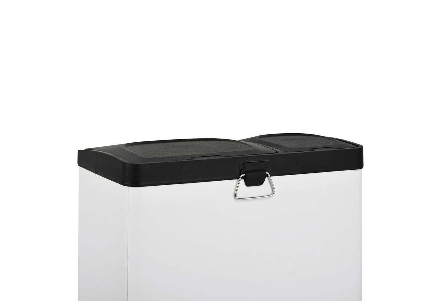 SVITA Mülleimer TC2Combo35 Treteimer Weiß 35L Trennsystem - Bild 5