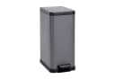SVITA Treteimer STM15 Grau 15L Softclose Pulverbeschichteter Stahl Bild 2