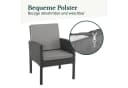 SVITA Gartenlounge-Set DENVER Rattan Bild 5