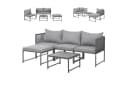 SVITA Gartenlounge-Set DETROIT Modulares Gartenmöbel-Set Bild 2