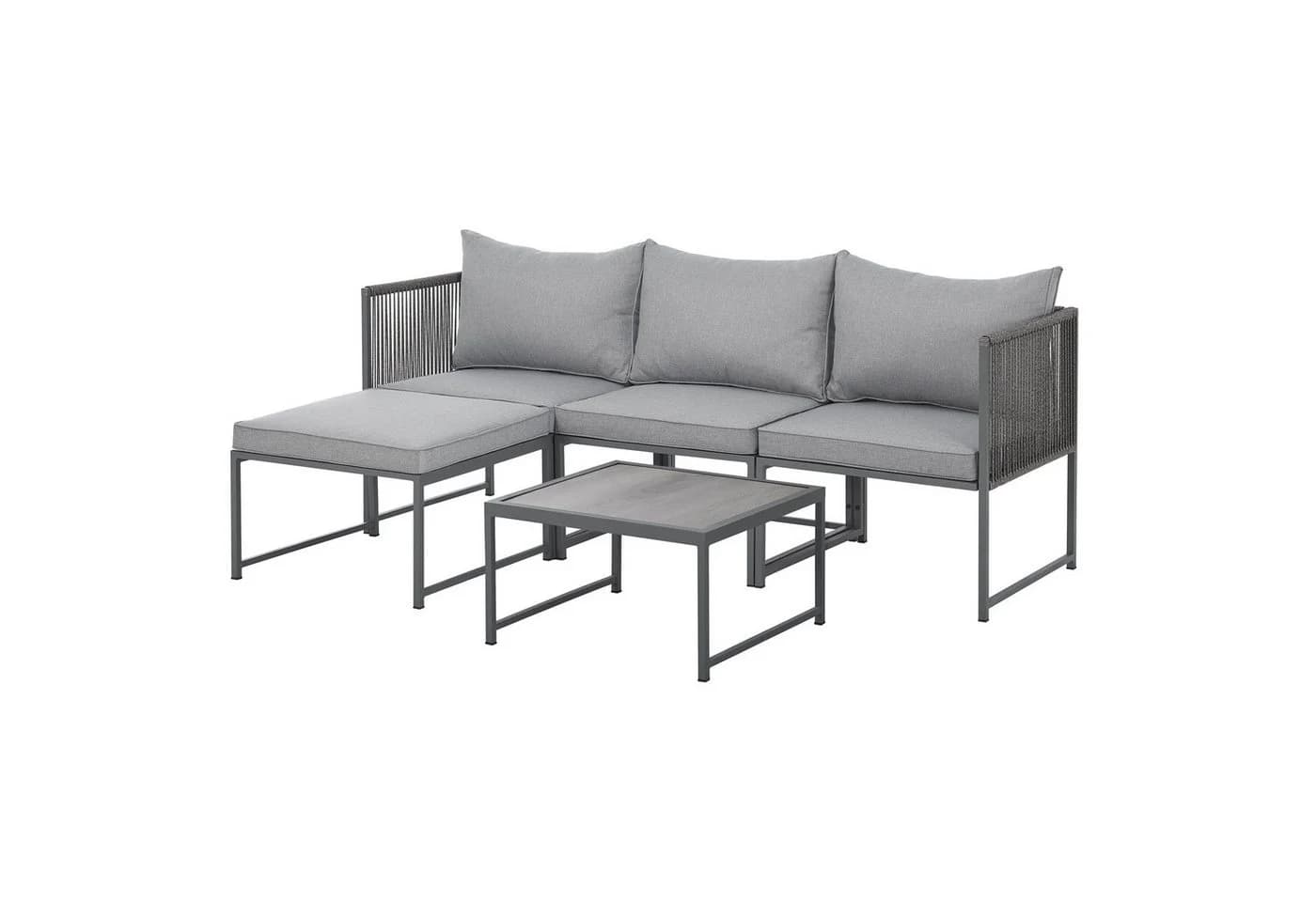 SVITA Gartenlounge-Set DETROIT Modulares Gartenmöbel-Set - Bild 3