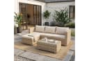 SVITA Loungeset QUEENS 5-tlg. Grau Polyrattan mit Tisch Bild 1