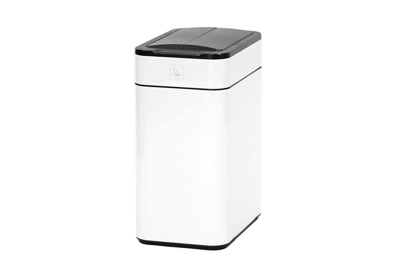 SVITA SE50L Sensormülleimer 50L Weiß Pulverbeschichtet