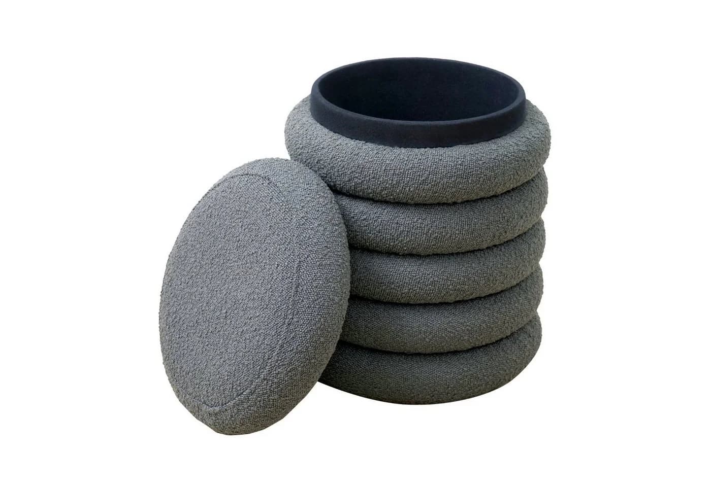 SVITA Stauraumhocker BLOSSOM XS, Pouf, Mit Stauraum