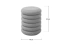 SVITA Stauraumhocker BLOSSOM XS, Pouf, Mit Stauraum Bild 5