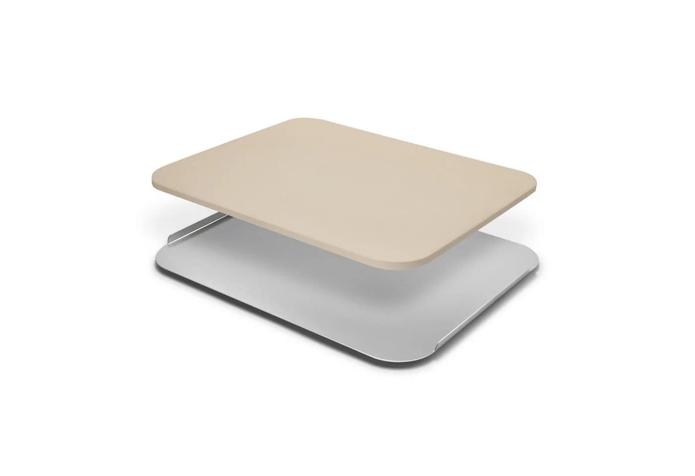 TAINO Pizzastein Cordierit mit Servierblech Aluminium - Bild 2