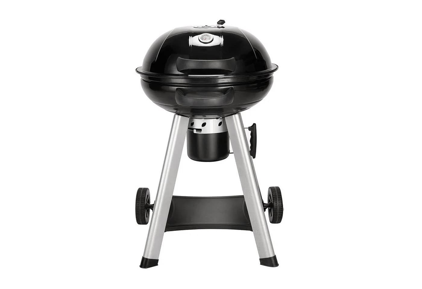 TAINO NEO Holzkohlegrill Schwarz Klappbar mit Warmhalterost - Bild 5