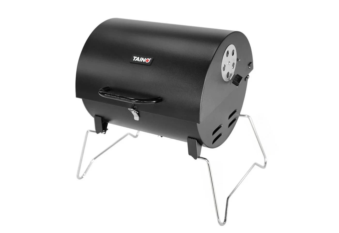 TAINO CHAROX Holzkohlegrill Schwarz Kompakt Tragbar - Bild 2