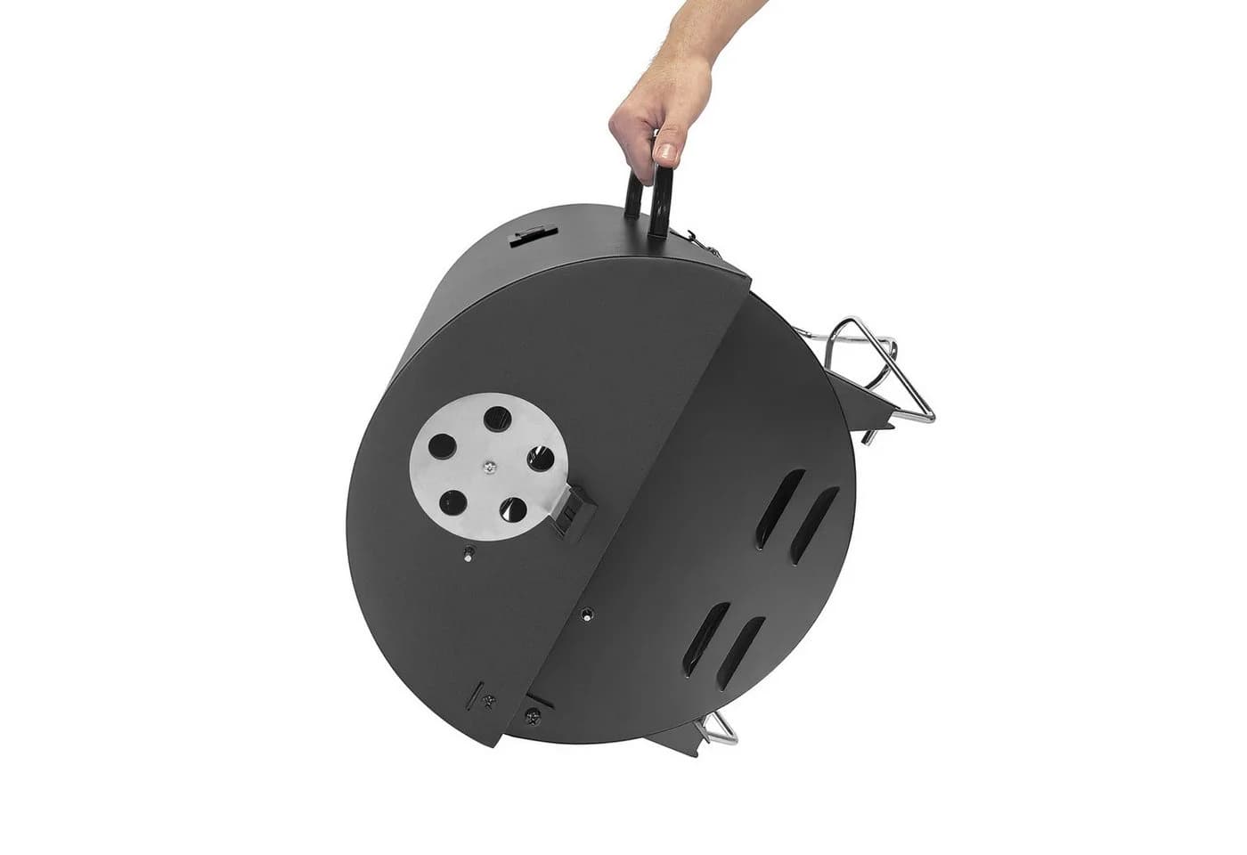 TAINO CHAROX Holzkohlegrill Schwarz Kompakt Tragbar - Bild 5