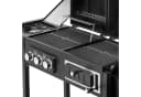 TAINO HERO DUO Gas- und Holzkohlegrill Schwarz 2-in-1 Smoker Bild 5