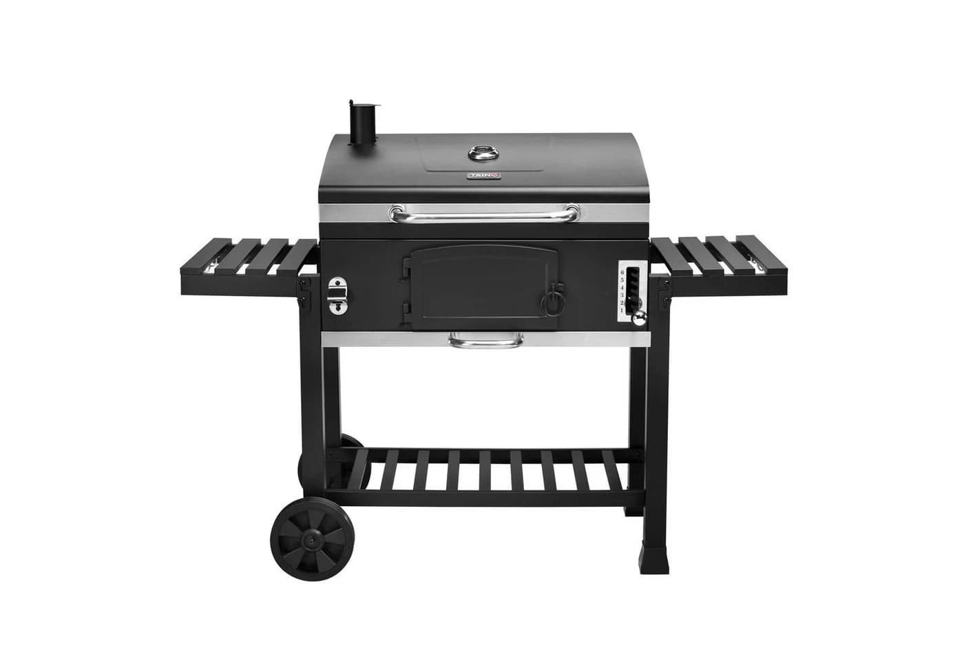 TAINO Holzkohlegrill HERO XXL mit Abdeckhaube und höhenverstellbarer Kohlewanne - Bild 5