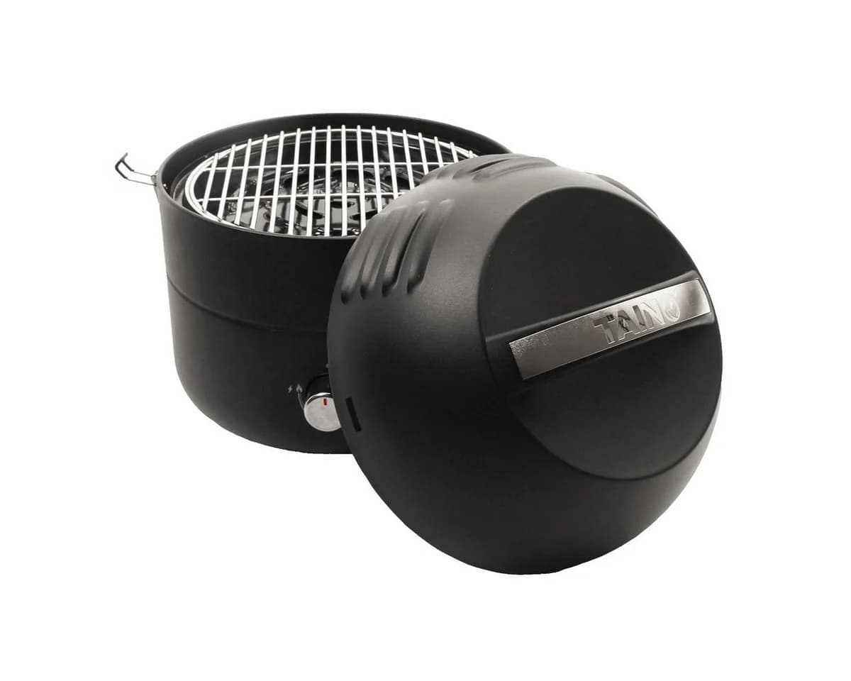 TAINO Camping-Gasgrill Grill-To-Go Schwarz Edelstahl-Brenner
