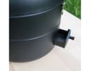 TAINO Camping-Gasgrill Grill-To-Go Schwarz Edelstahl-Brenner Bild 5