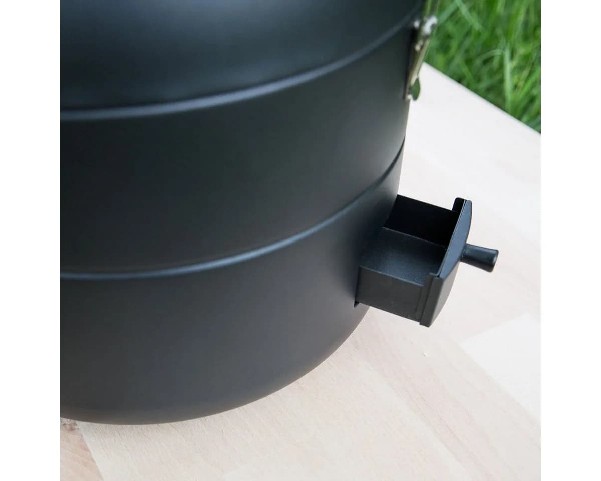 TAINO Camping-Gasgrill Grill-To-Go Schwarz Edelstahl-Brenner - Bild 5