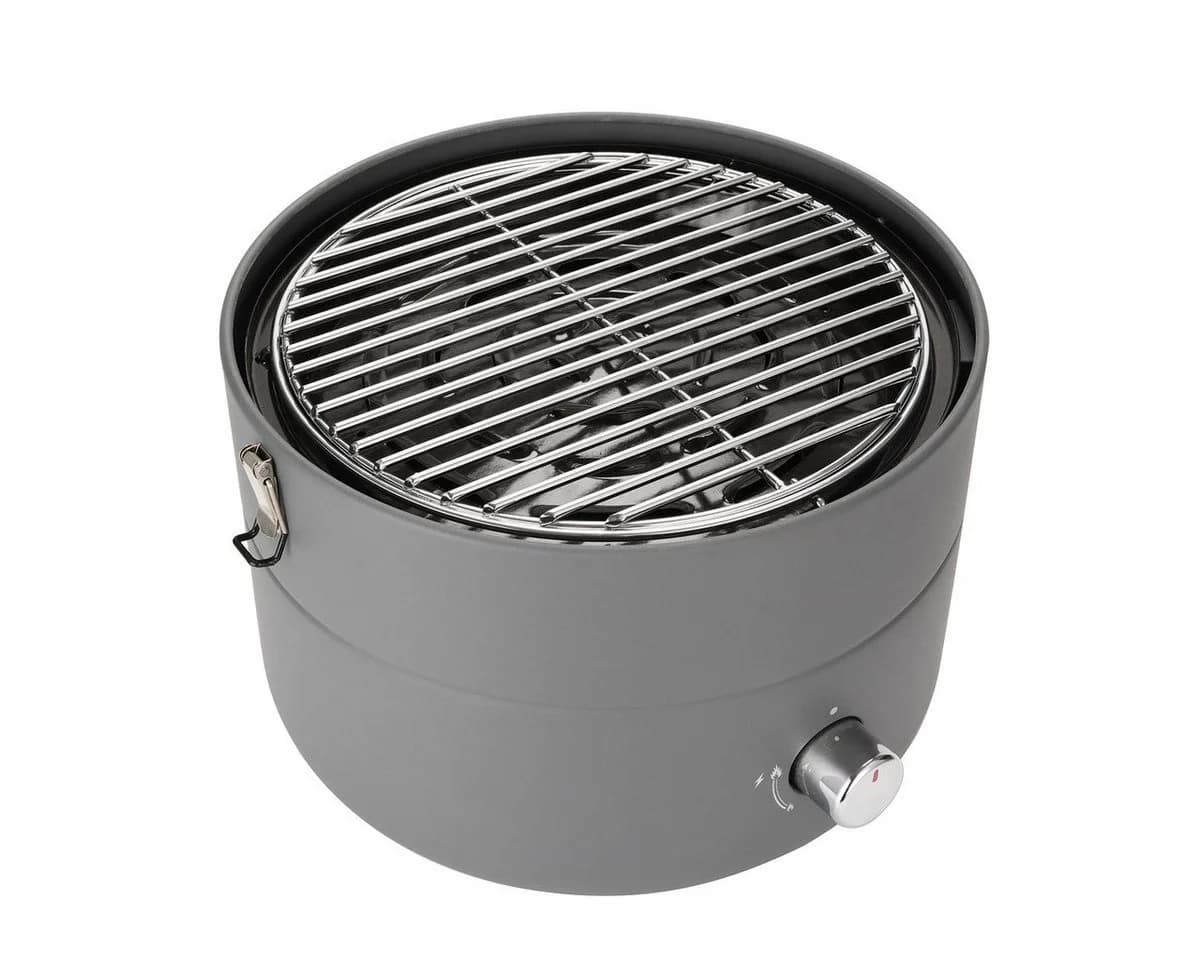 TAINO Camping-Gasgrill Grill-To-Go Edelstahl 2,5 kW Grau - Bild 5